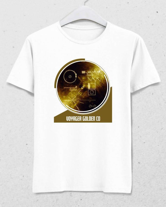 Voyager Golden CD Erkek Tişört - basmatik.com