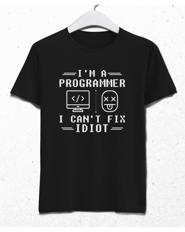 I'm programmer indigo meslek tshirt - basmatik.com