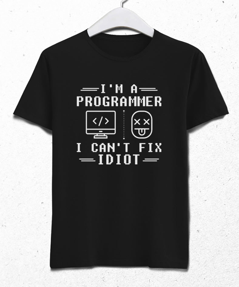 I'm programmer indigo meslek tshirt - basmatik.com