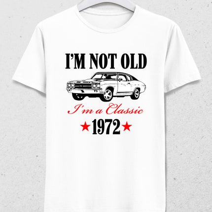 I'm not old doğum günü tişört - basmatik.com