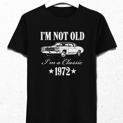 I'm not old doğum günü tişört - basmatik.com