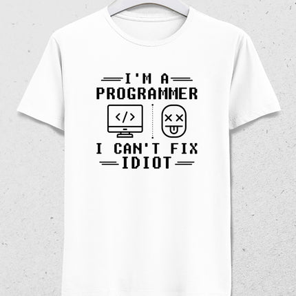 I'm programmer indigo meslek tshirt - basmatik.com