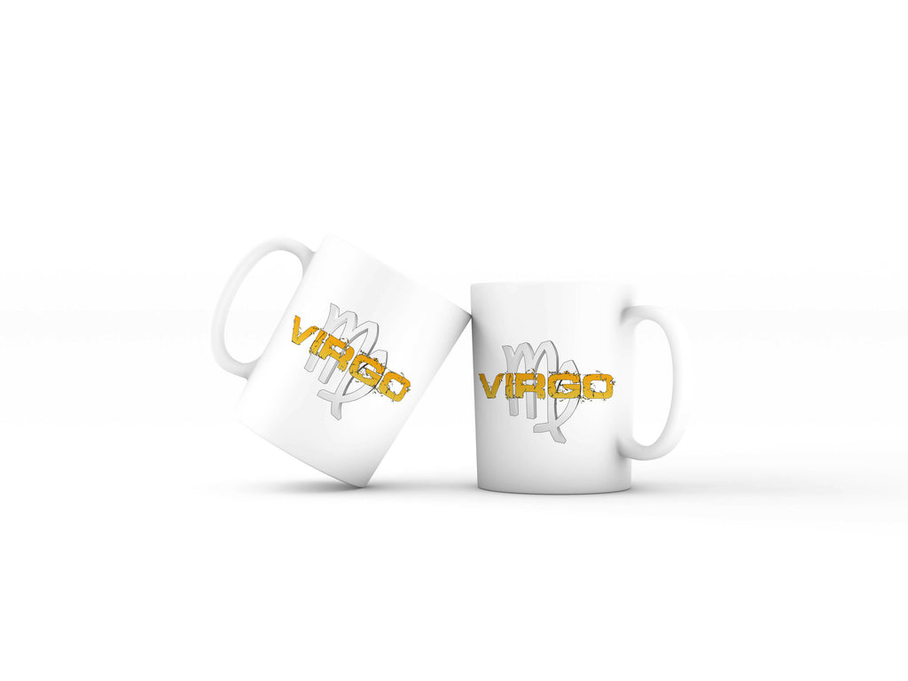 VIRGO / VIRGO ZODIAC SIGN - Porcelain Mug 