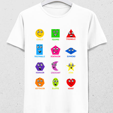 İngilizce geometri erkek tişört - basmatik.com