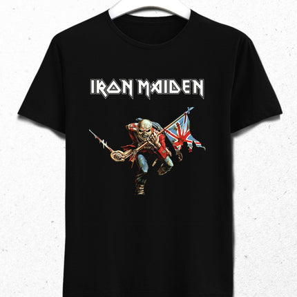 İron Maiden flag tişört - basmatik.com