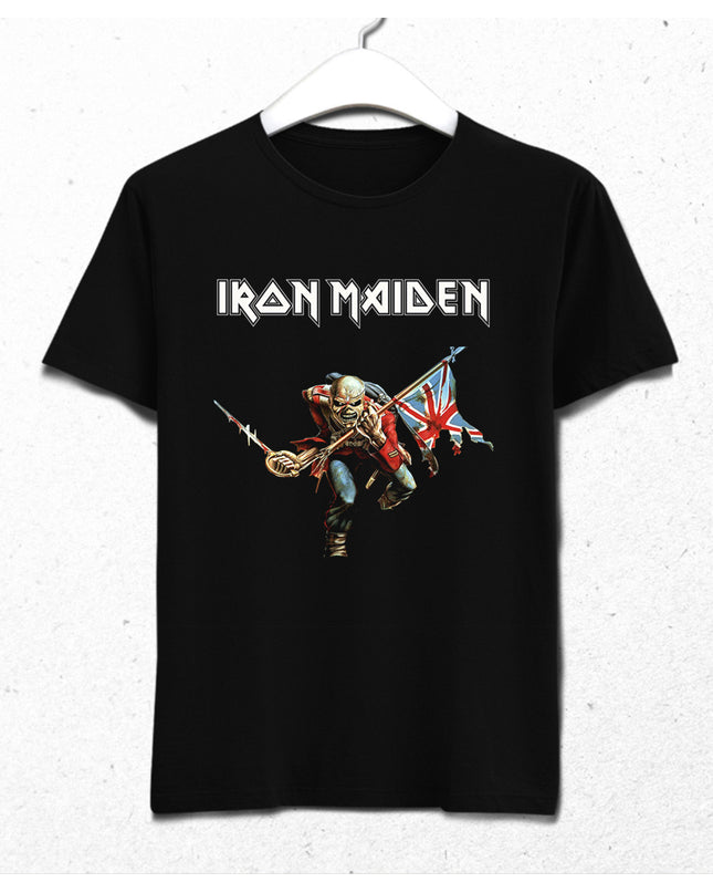 İron Maiden flag tişört - basmatik.com