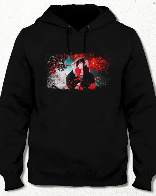 Itachi Uchiha Akatsuki kapşonlu - basmatik.com