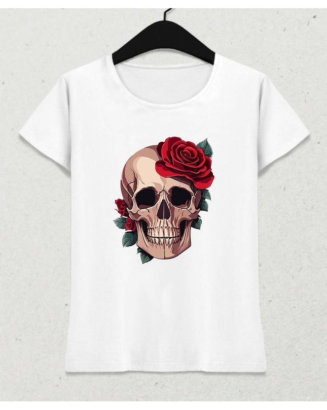 skull and rose 