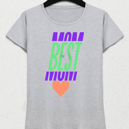 Love Mom Tişört - basmatik.com