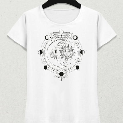 SUN AND MOON WOMEN'S T-SHIRT