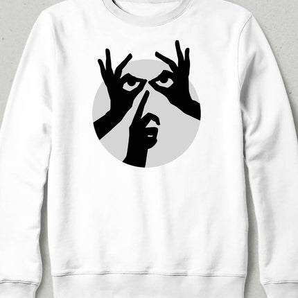 Hand Face Sweatshirt