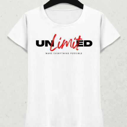 White | Unlimited | Women's T-Shirt 