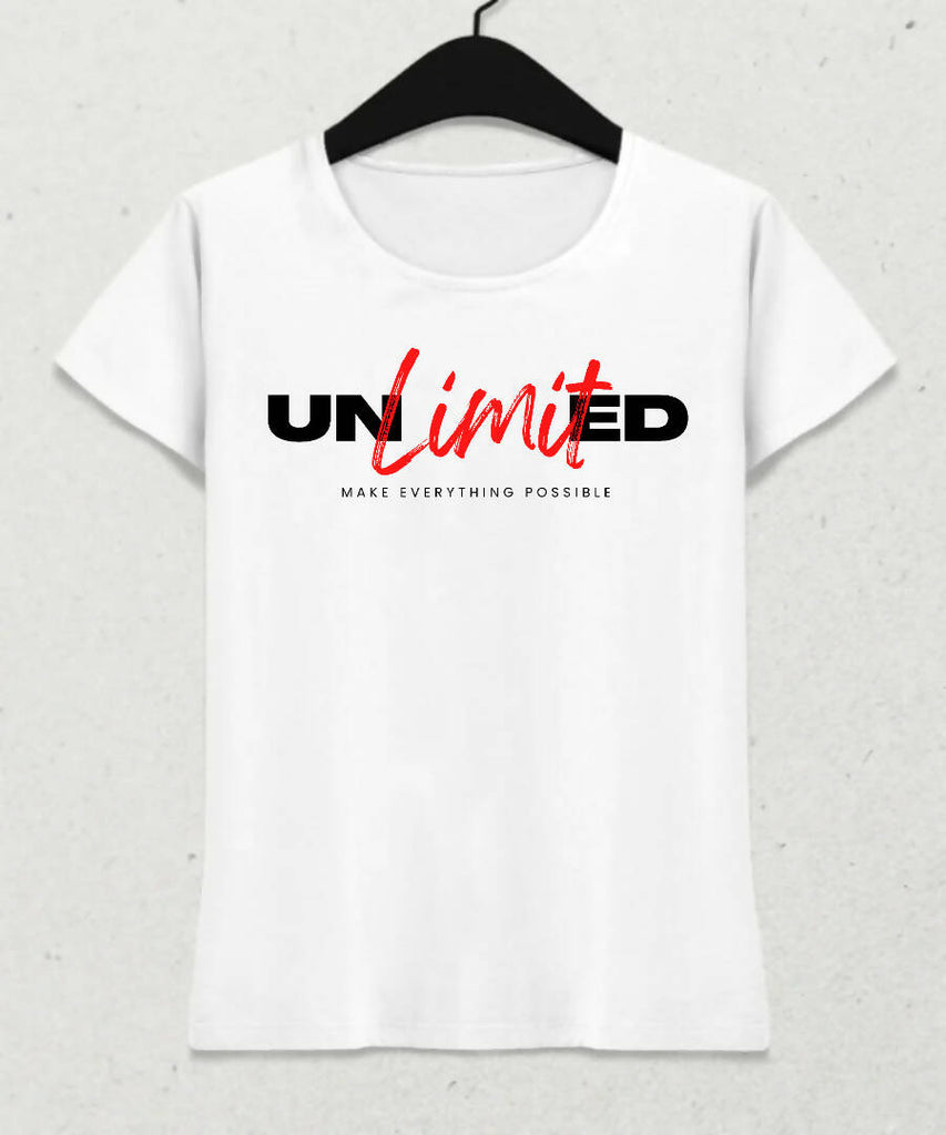 White | Unlimited | Women's T-Shirt 