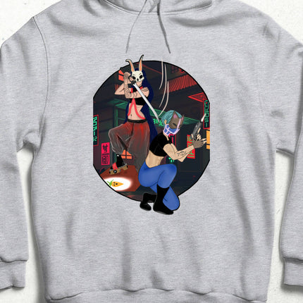 ninja gray hoodie