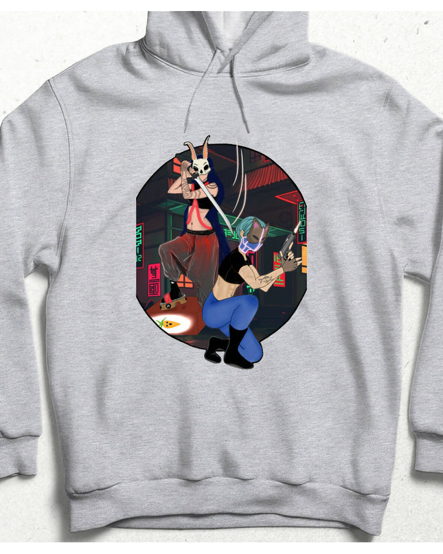 ninja gray hoodie