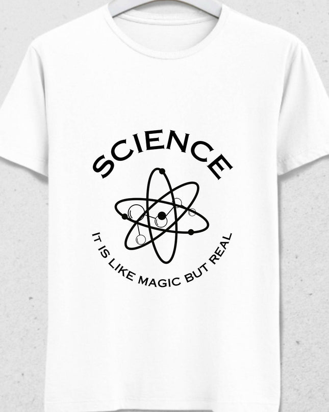 Science Like a Magic Erkek Tişört