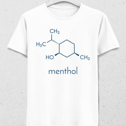 Menthol Molecule Erkek Tişört - basmatik.com