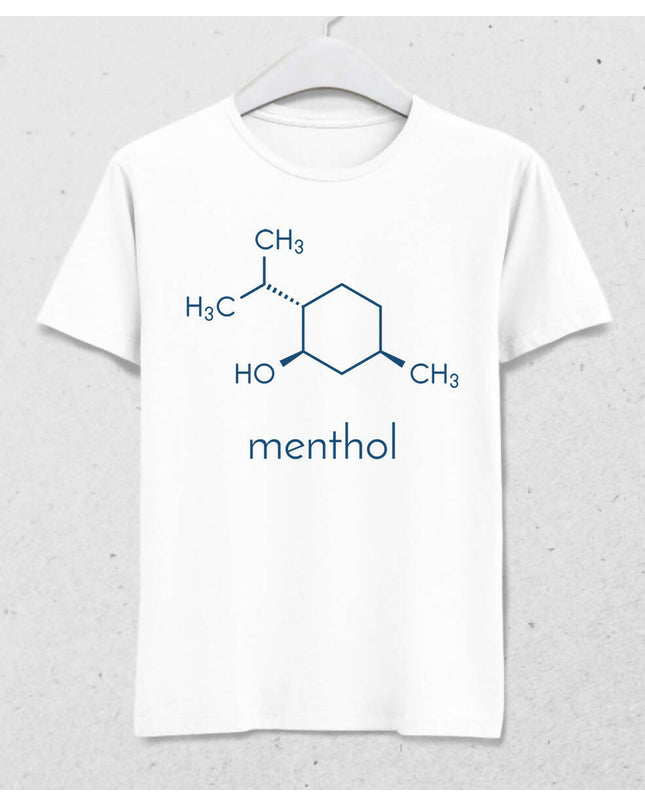 Menthol Molecule Erkek Tişört - basmatik.com