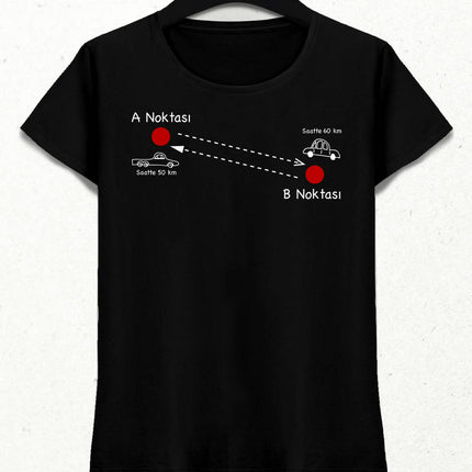 Between Points A and B Women's T-Shirt