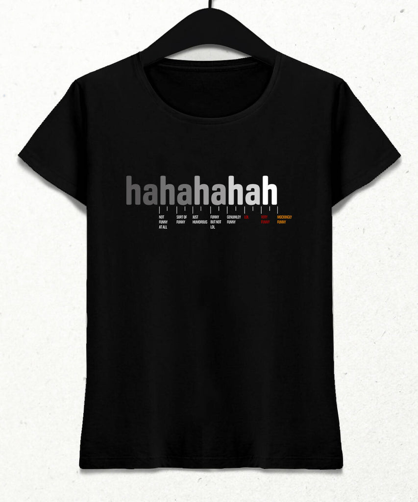 Laughter - Hahahahah Women's T-Shirt