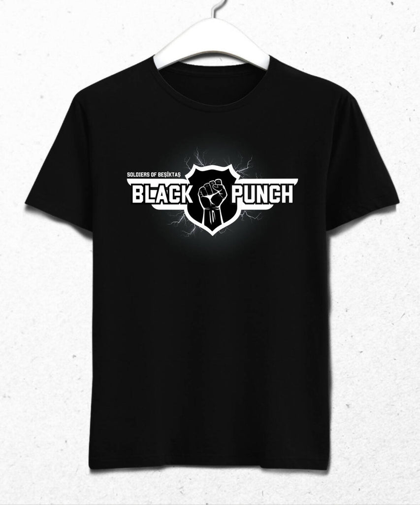 Black Punch Erkek Tshirt