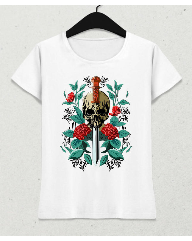 Skull, Rose and Sword 