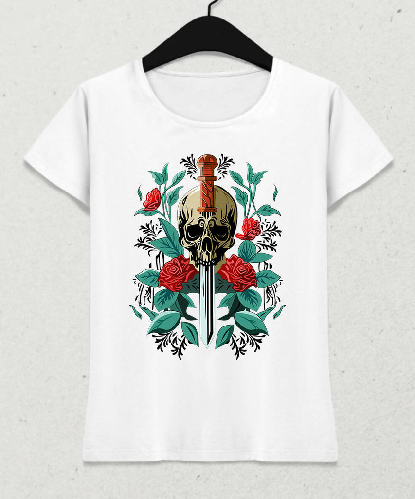 Skull, Rose and Sword 