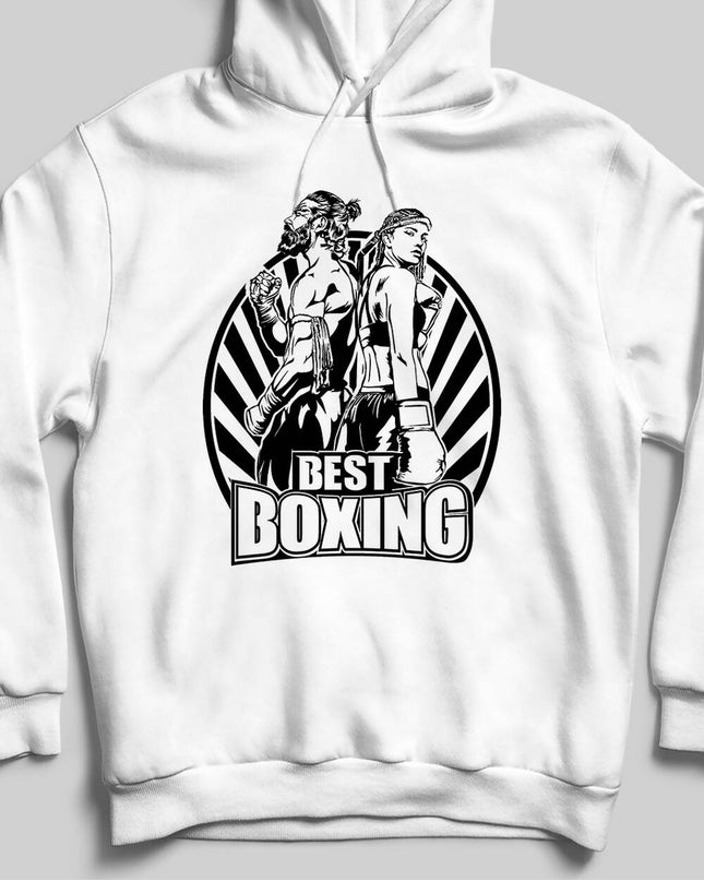 Boxing Kapüşonlu Sweatshirt - basmatik.com