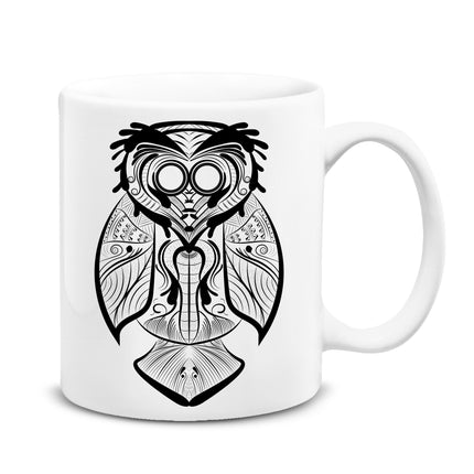 Ornate Owl kupa - basmatik.com