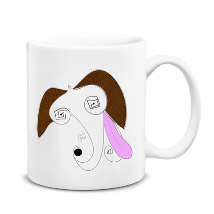 üzgün köpek kupa - basmatik.com