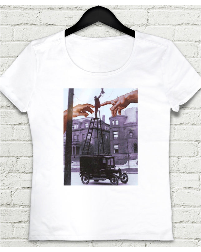 Tanrının Elleri Kadın tshirt - basmatik.com
