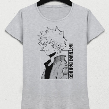 Katsuki Bakugo kadın tişört - basmatik.com