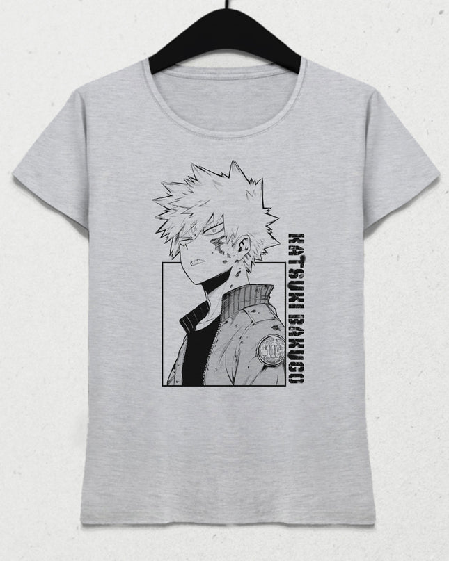 Katsuki Bakugo kadın tişört - basmatik.com