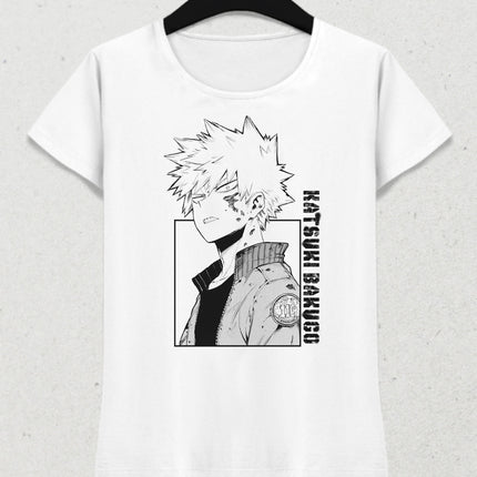 Katsuki Bakugo kadın tişört - basmatik.com