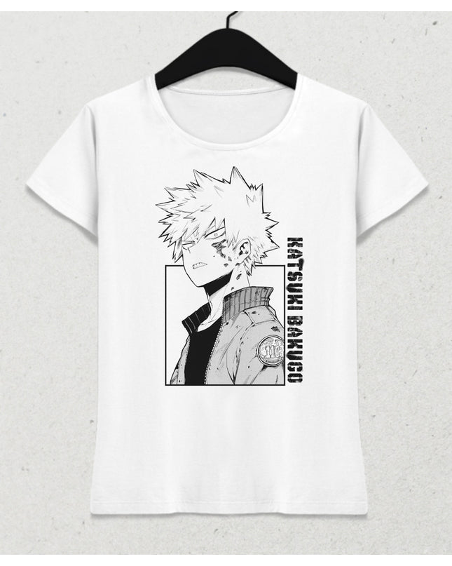 Katsuki Bakugo kadın tişört - basmatik.com