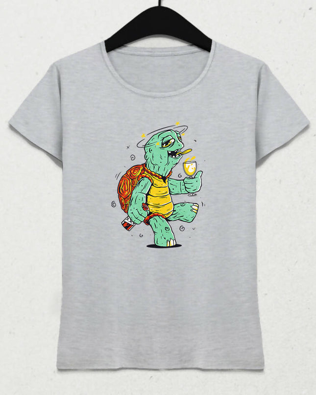 Drunk Turtle Woman T-Shirt