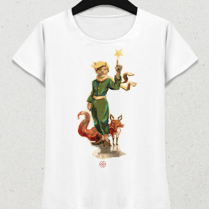 Küçük prens kadın tişört - basmatik.com