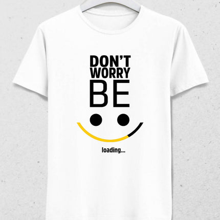 Be Happy Loading Erkek Tişört - basmatik.com