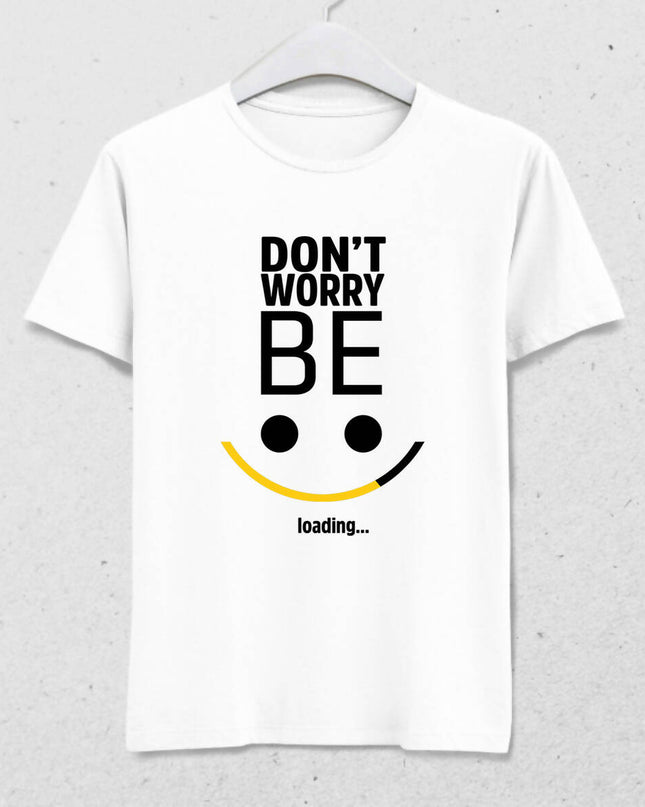 Be Happy Loading Erkek Tişört - basmatik.com
