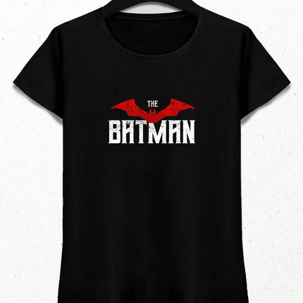 The Batman - Kadın Siyah Tişört - basmatik.com