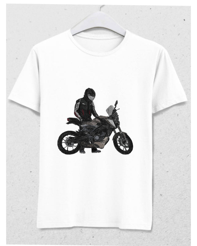 Motosiklet | HONDA CB125R Tasarım Tişört - basmatik.com