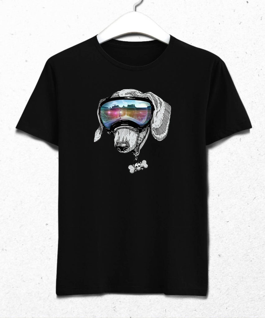 Dog with Glasses Men's T-Shirt
