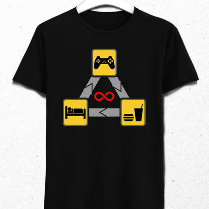 Gamer Routine Erkek Tişört