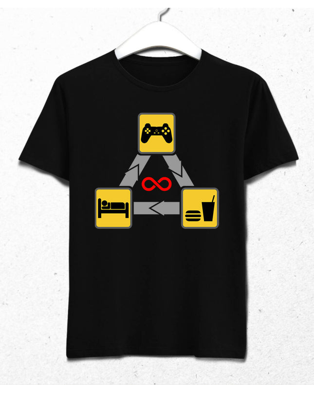Gamer Routine Erkek Tişört