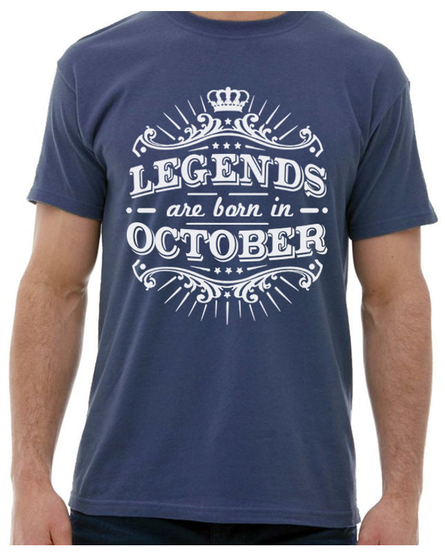 Legends indigo erkek tshirt - basmatik.com