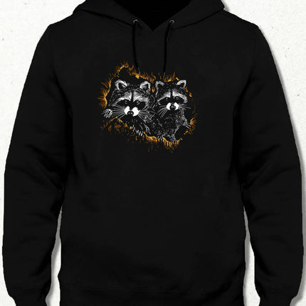 Raccoons Hooded Sweatshirt