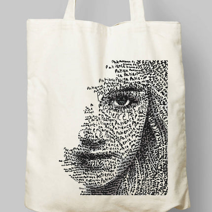 Face Silhouette Bez Çanta - basmatik.com
