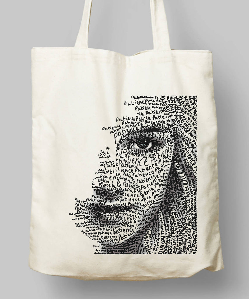 Face Silhouette Bez Çanta - basmatik.com