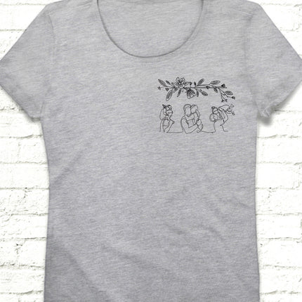 La Familia Gri Tişört - basmatik.com