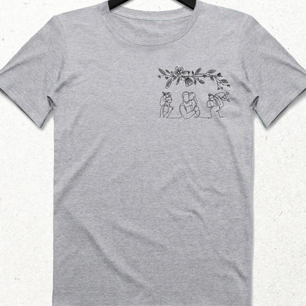 La Familia Gri Tişört - basmatik.com